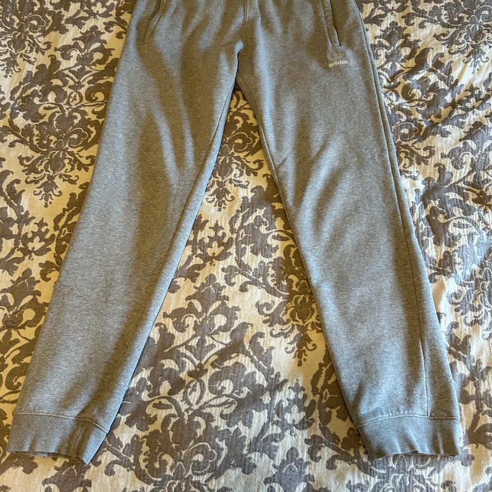Adidas Heather Gray Sweatpants